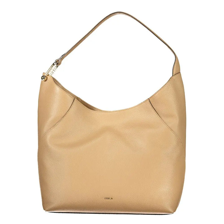 Marrone Leather Women Handbag Furla