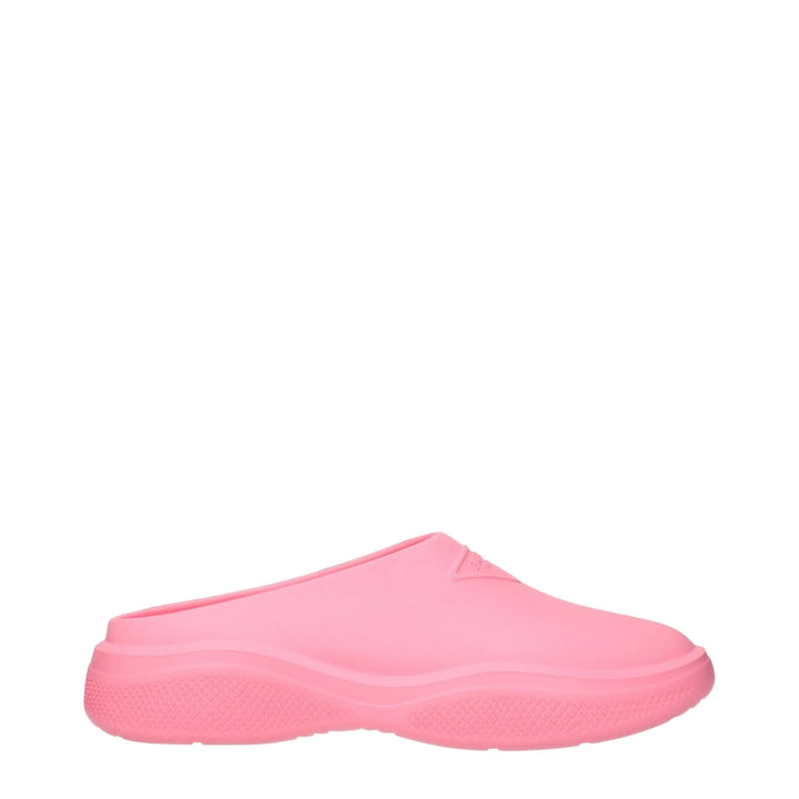 Pink Cotton Slippers Prada
