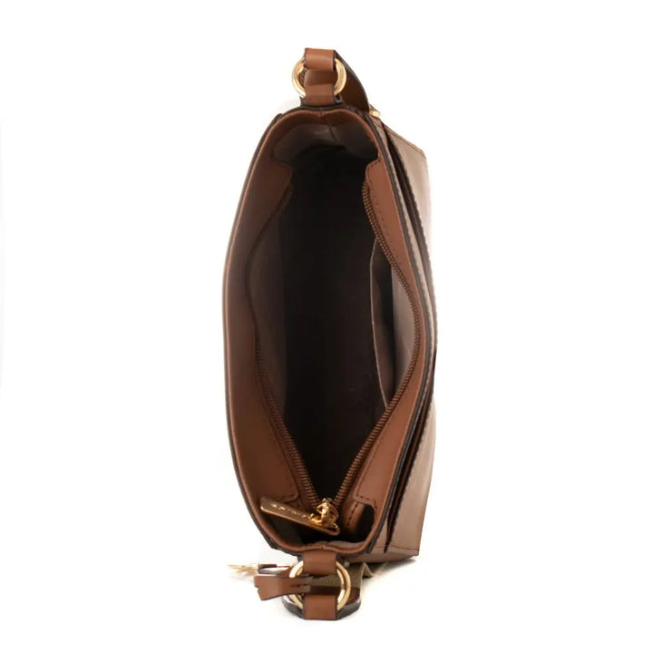 Brown Canvas Crossbody Bag Michael Kors