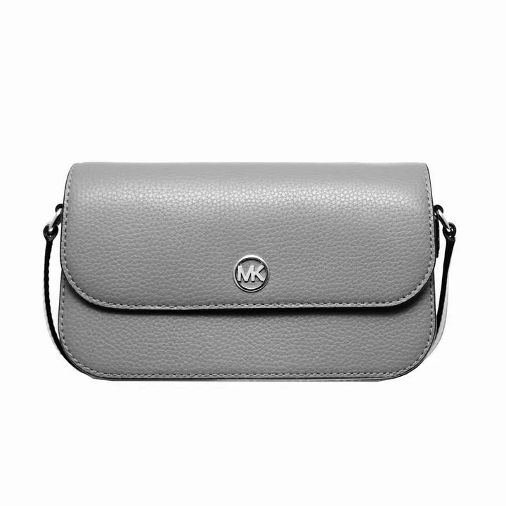 Gray Leather Crossbody Bag Michael Kors