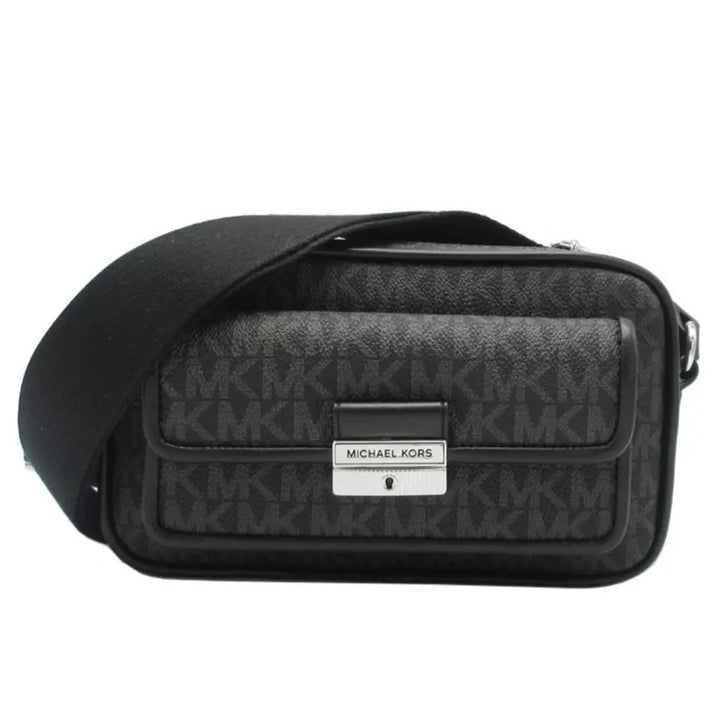 Black Canvas Crossbody Bag Michael Kors