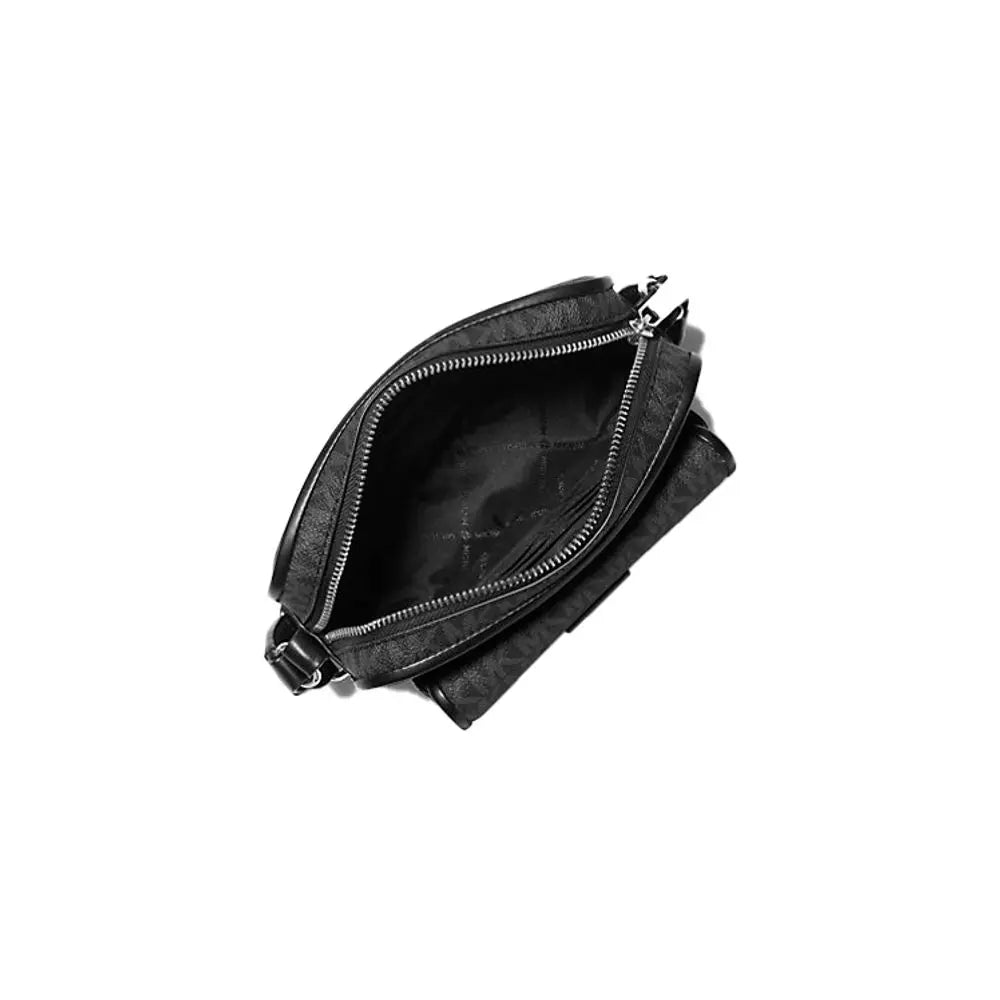 Black Canvas Crossbody Bag Michael Kors