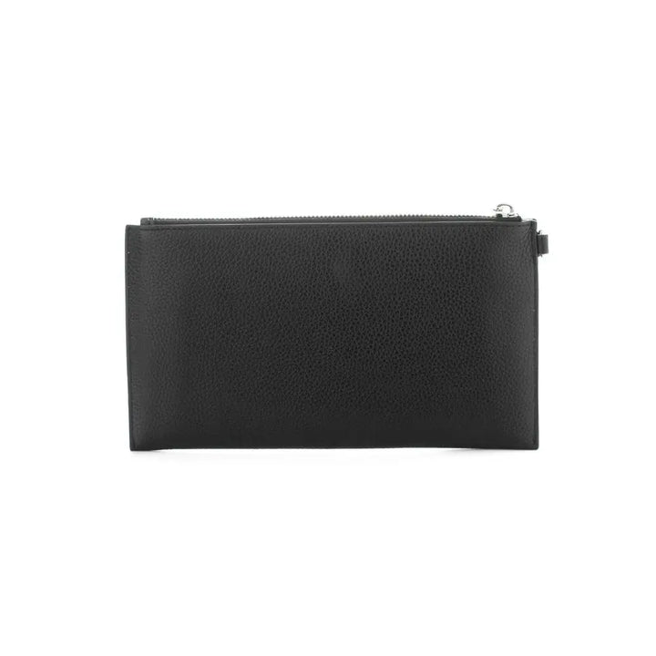 Brown Leather Clutch Bag Michael Kors