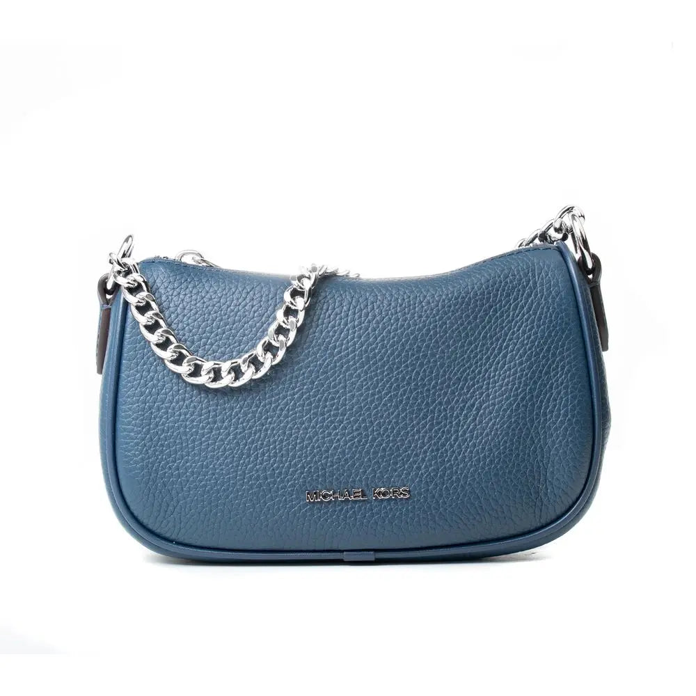 Blue Fur Shoulder Bag Michael Kors