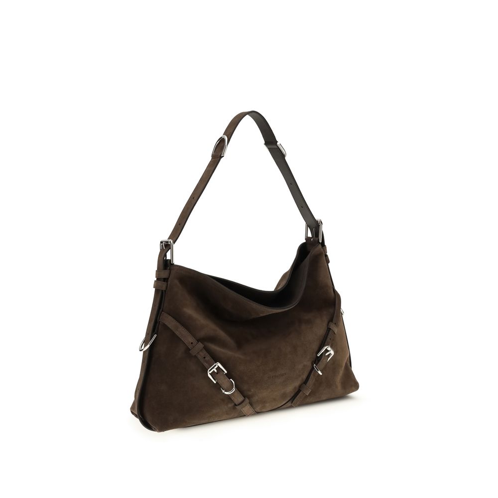 Black Calf Leather Bos Taurus Shoulder Bag Givenchy