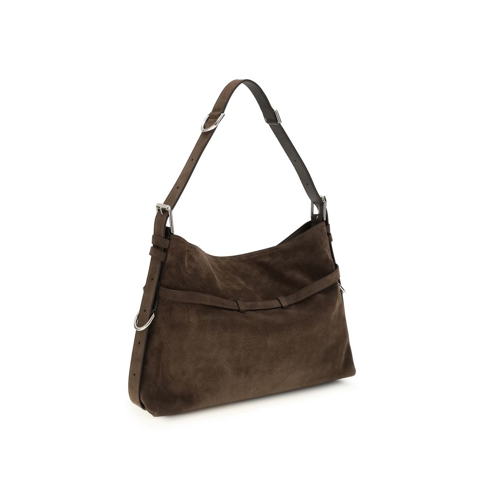 Black Calf Leather Bos Taurus Shoulder Bag Givenchy