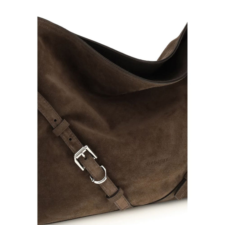 Black Calf Leather Bos Taurus Shoulder Bag Givenchy