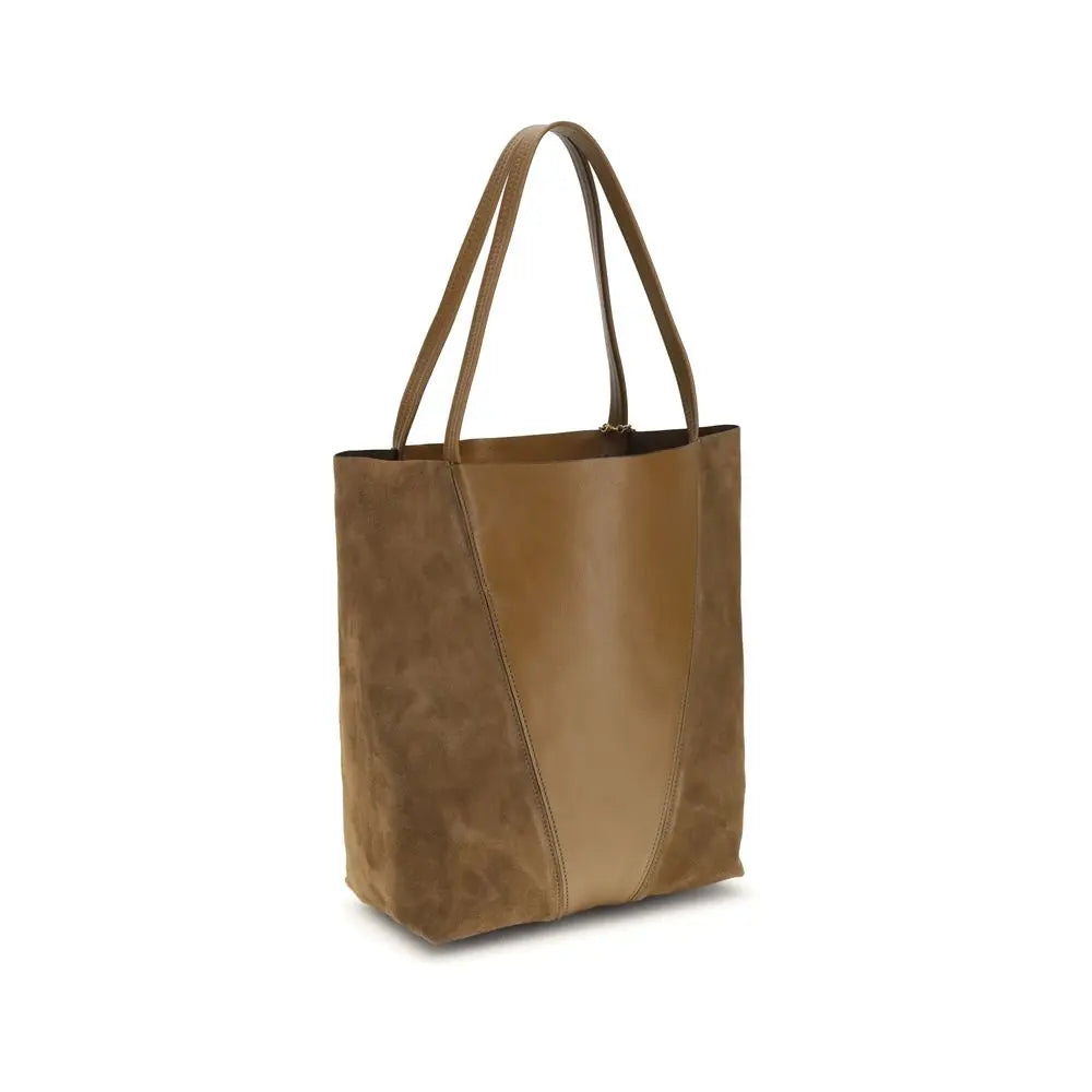Beige Leather Shoulder Bag Chloé