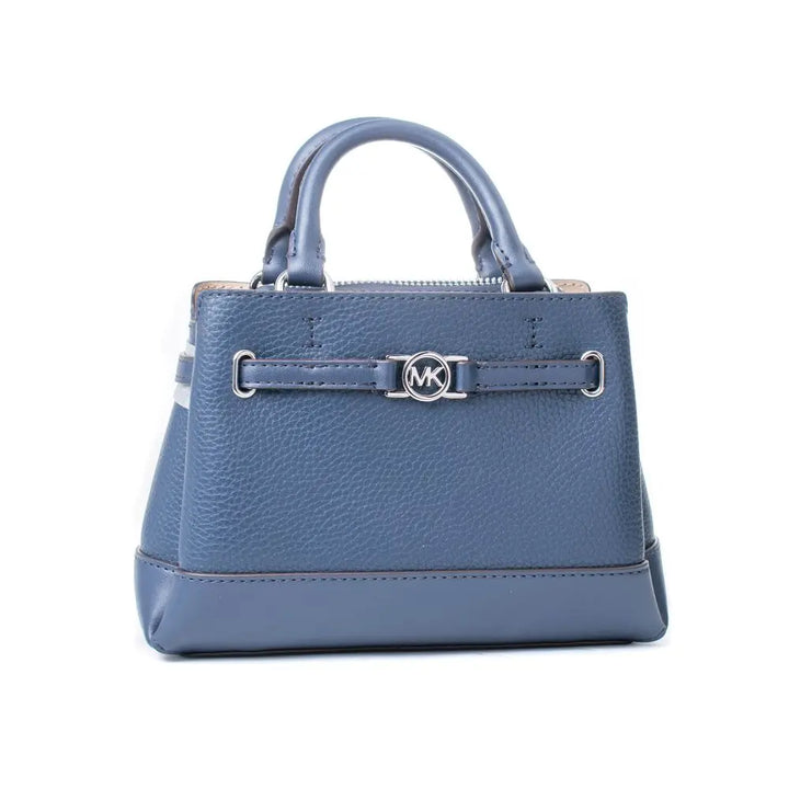 Blue Fur Handbag Michael Kors