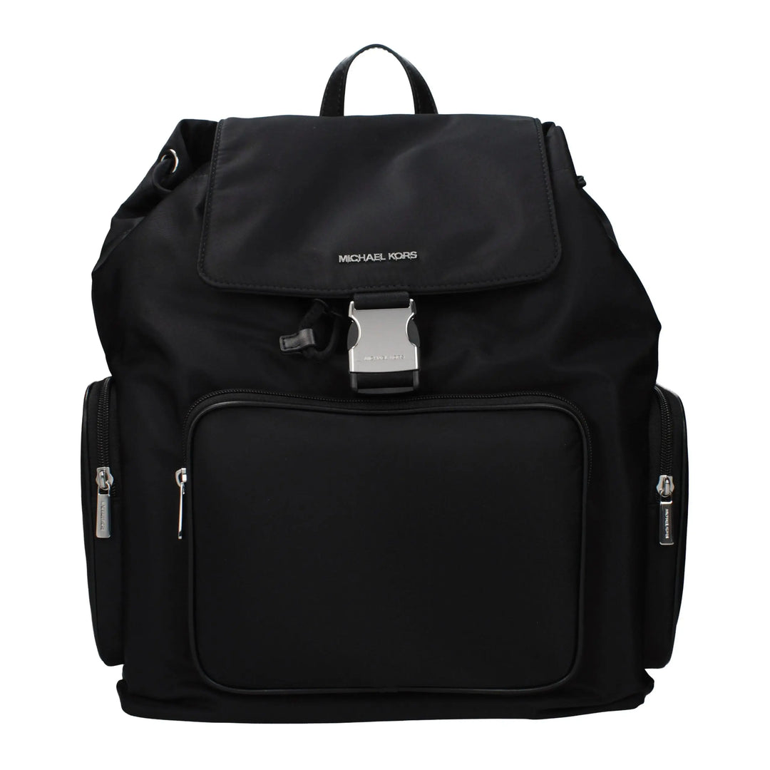 Black Fabric Backpack Michael Kors