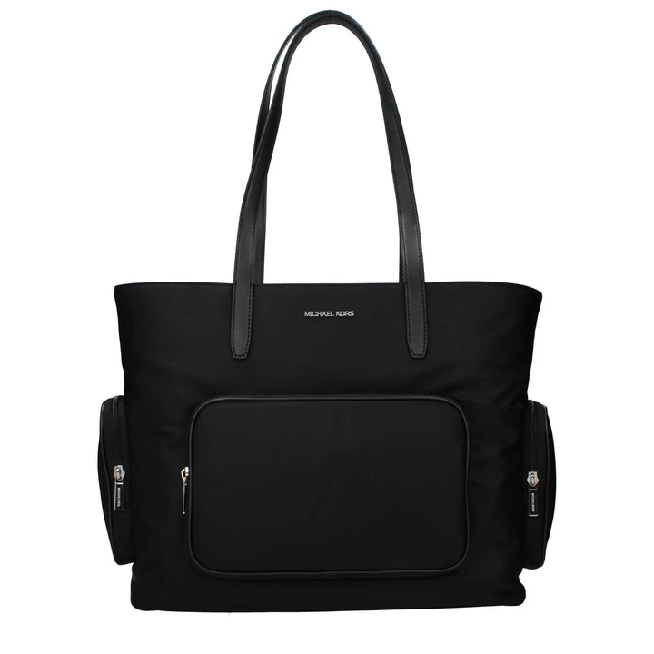 Black Fabric Shoulder Bag Michael Kors