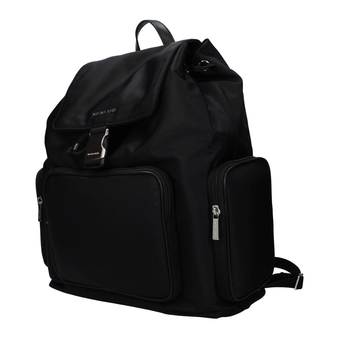 Black Fabric Backpack Michael Kors