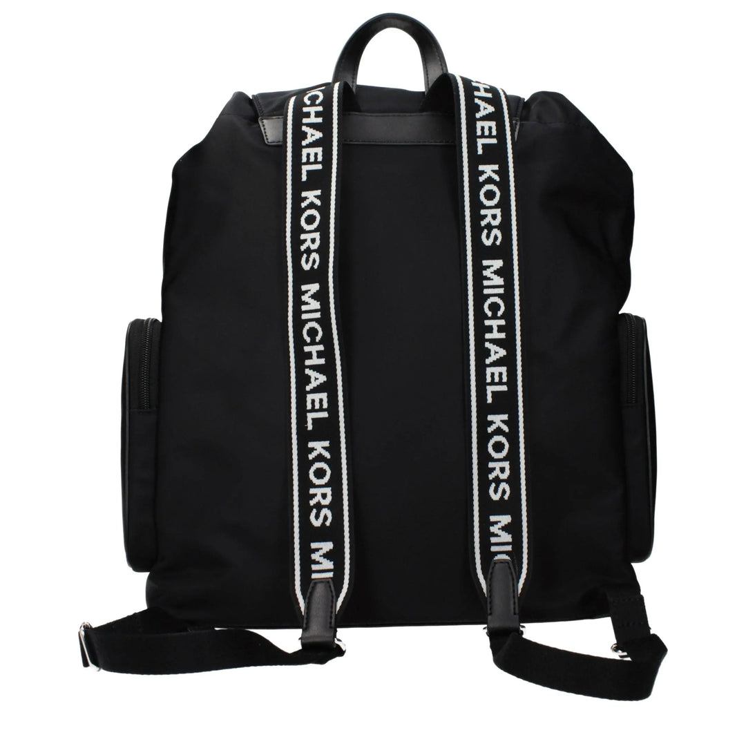 Black Fabric Backpack Michael Kors