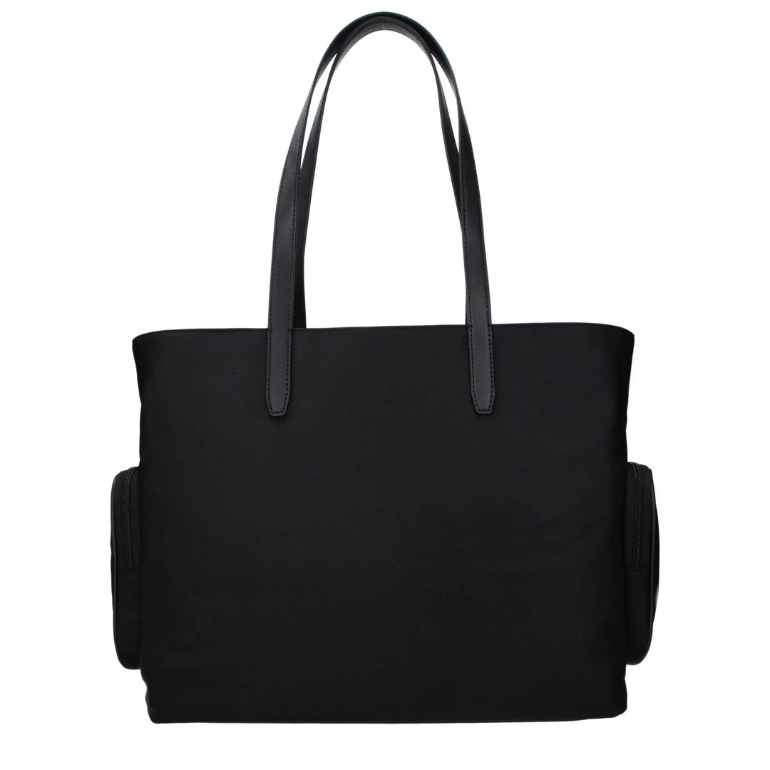 Black Fabric Shoulder Bag Michael Kors