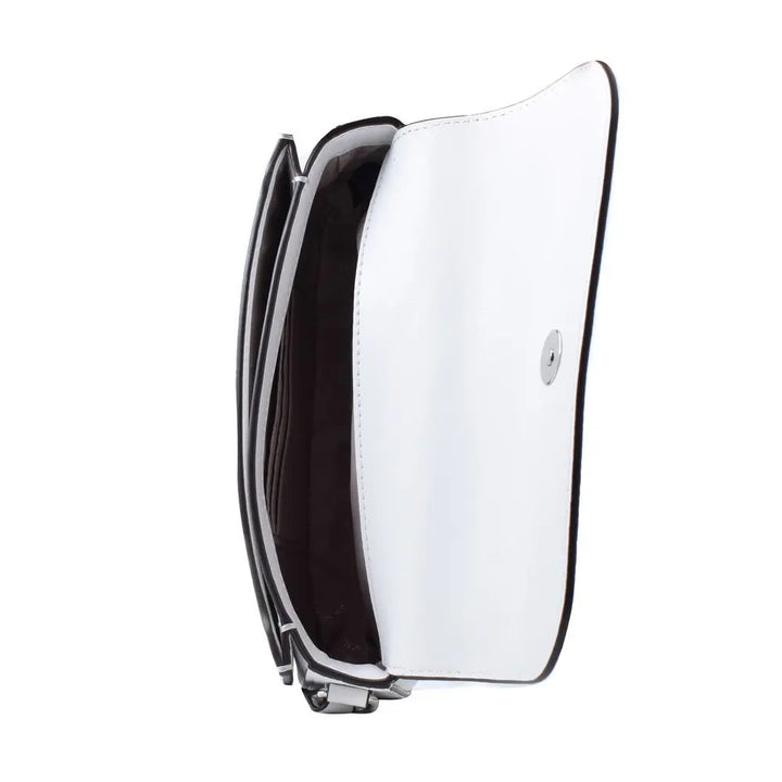 White Leather Crossbody Bag Michael Kors