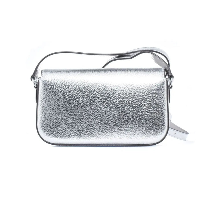 Gray Leather Shoulder Bag Michael Kors