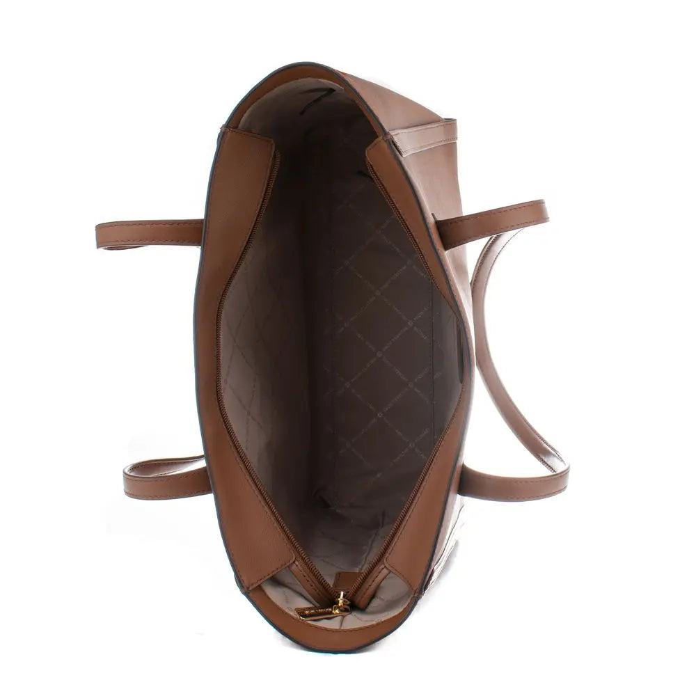 Brown Canvas Tote Bag Michael Kors