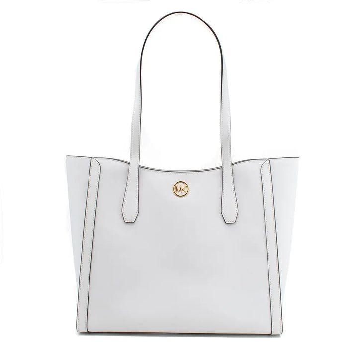 White Canvas Tote Bag Michael Kors