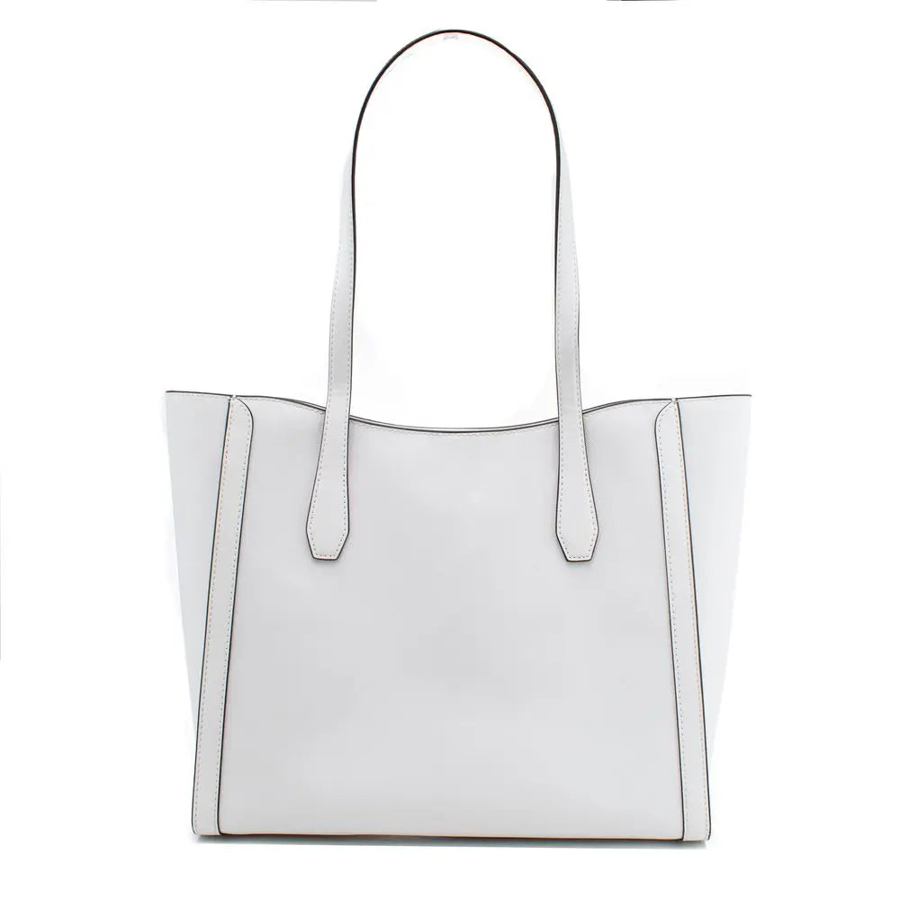 White Canvas Tote Bag Michael Kors