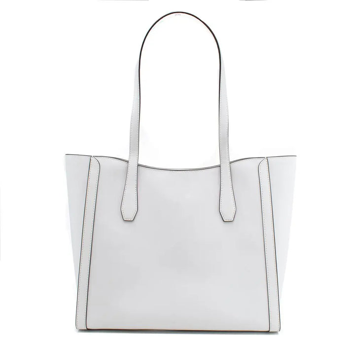 White Canvas Tote Bag Michael Kors