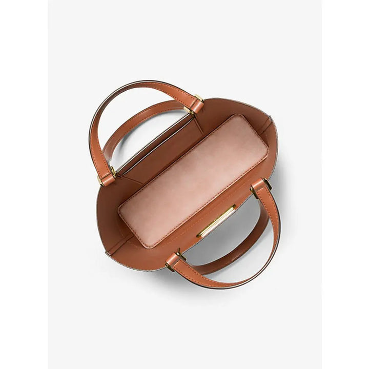 Brown Leather Tote Bag Michael Kors