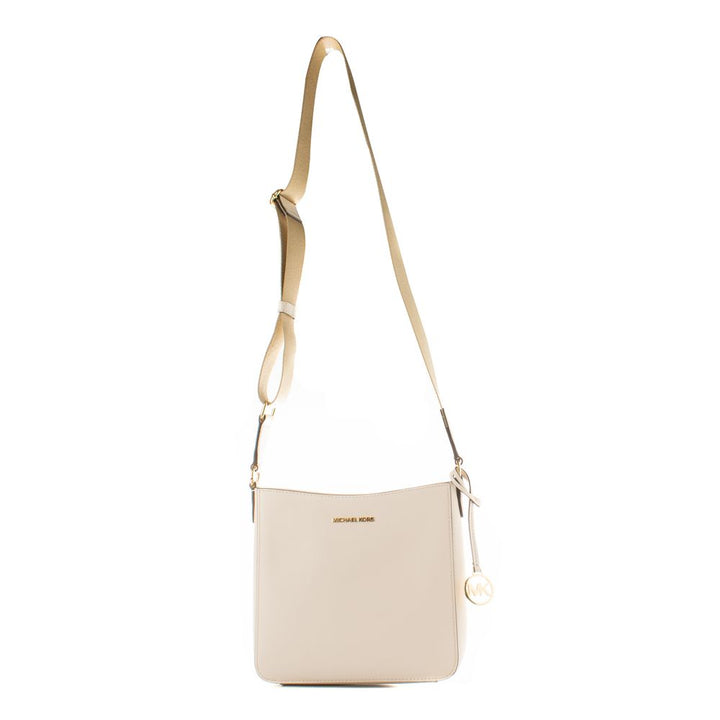 Beige Canvas Crossbody Bag Michael Kors