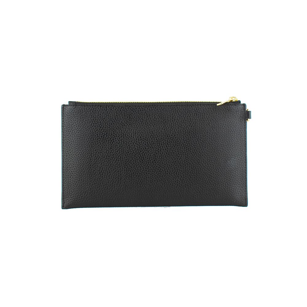 Black Leather Clutch Bag Michael Kors
