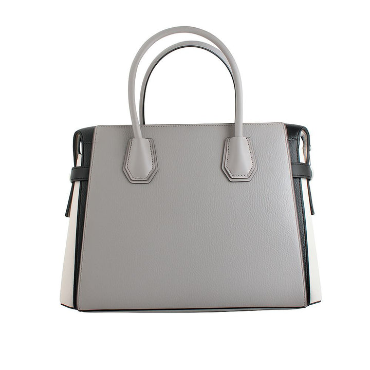 Gray Leather Handbag Michael Kors