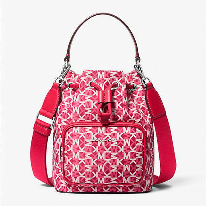 Multicolor Nylon Backet Bag Michael Kors