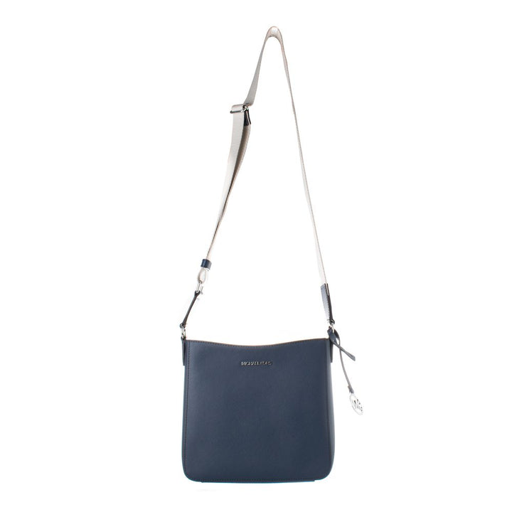 Blue Canvas Crossbody Bag Michael Kors