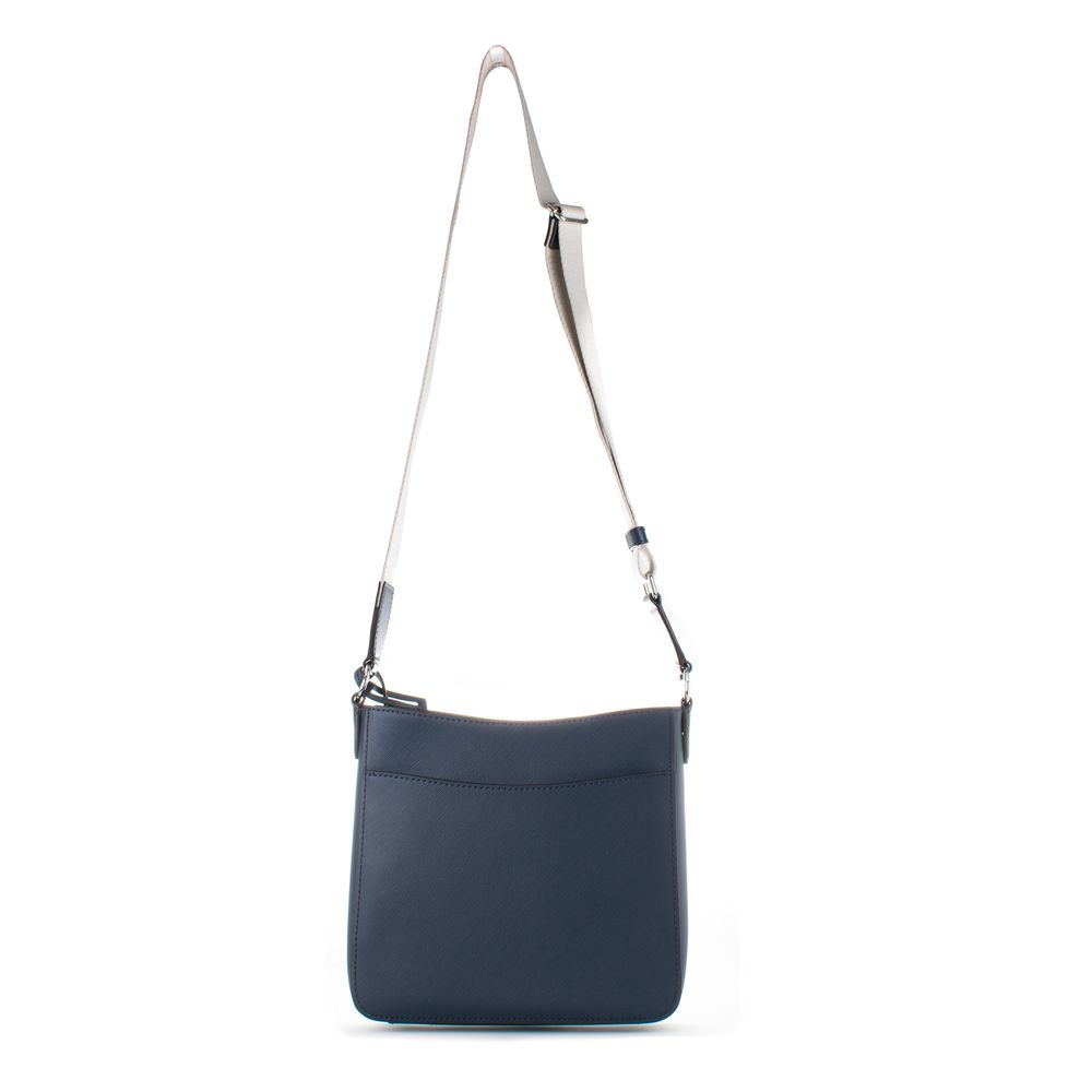 Blue Canvas Crossbody Bag Michael Kors
