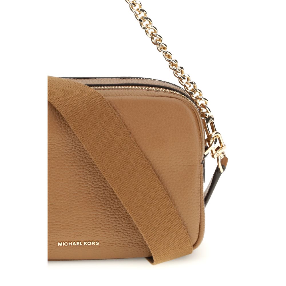 Brown Calf Leather Bos Taurus Shoulder Bag Michael Kors