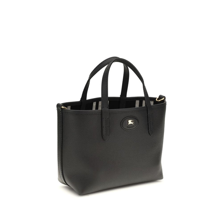 Black Calf Leather Bos Taurus Shoulder Bag Burberry