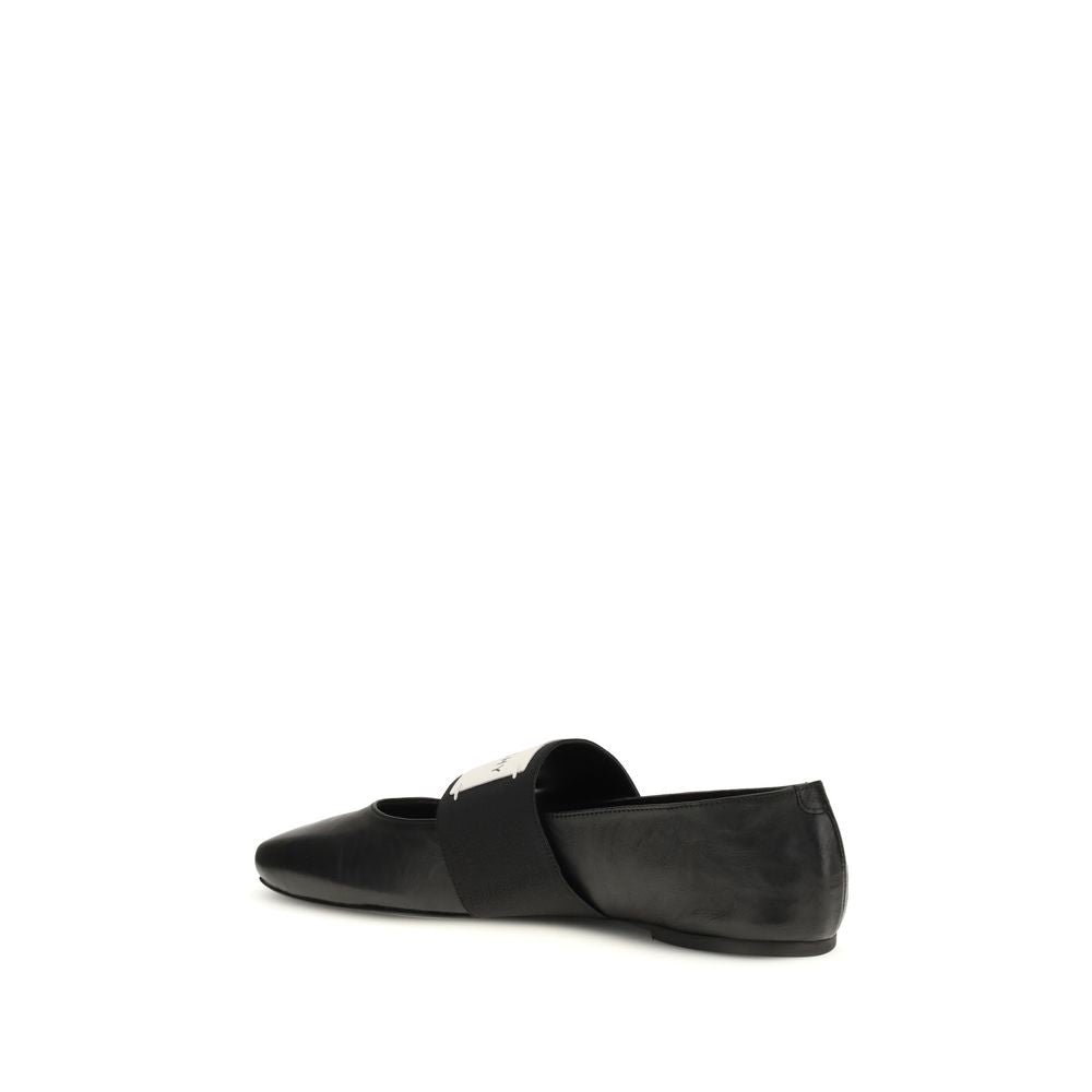 Black Lamb Ovis Aries Aries Ballet Flats Givenchy