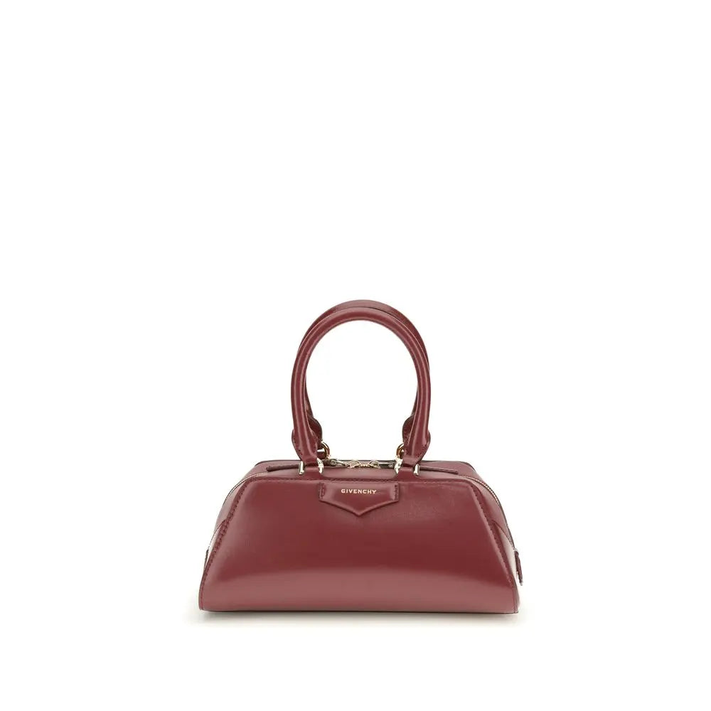 Bordeaux Calf Leather Bos Taurus Handbag Givenchy
