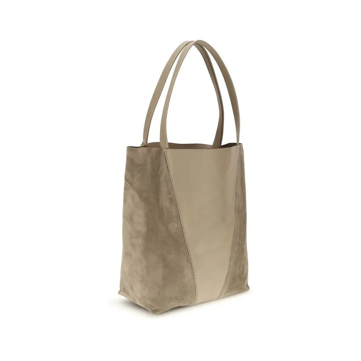Beige Leather Shoulder Bag Chloé