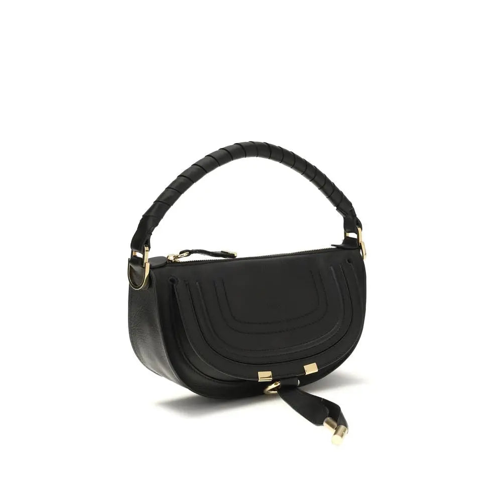 Black Calf Leather Bos Taurus Shoulder Bag Chloé