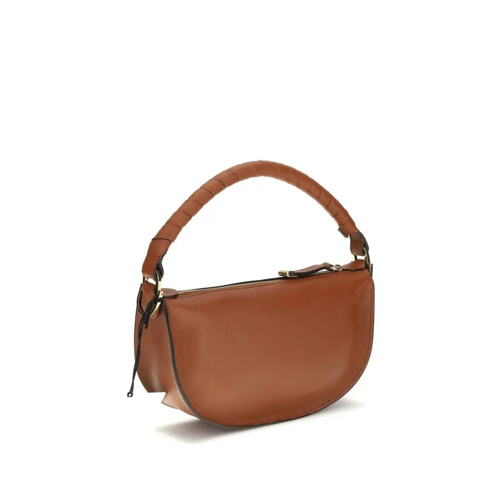 Brown Calf Leather Bos Taurus Shoulder Bag Chloé