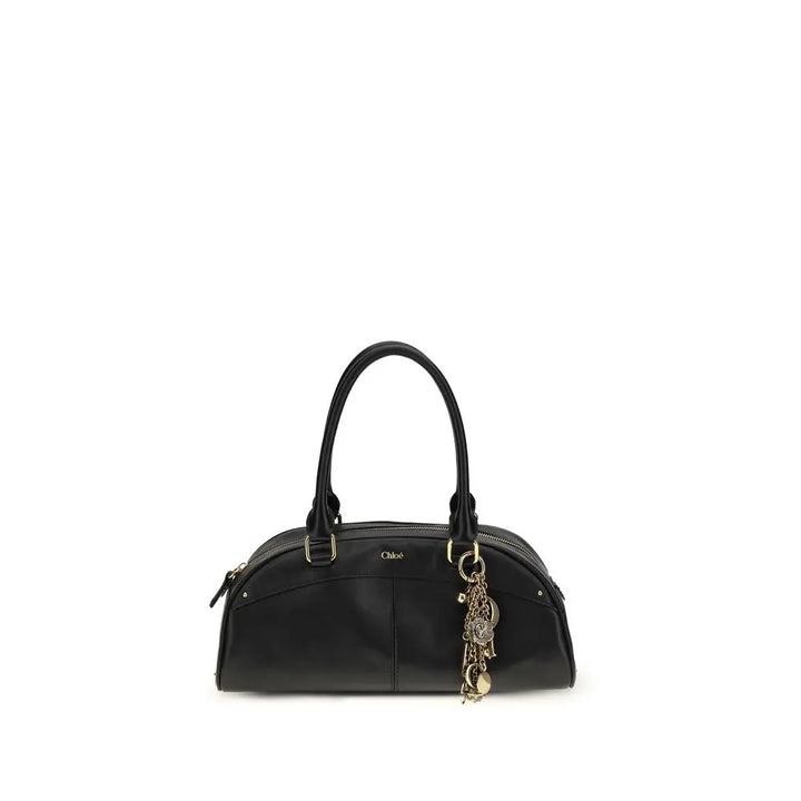 Black Calf Leather Bos Taurus Handbag Chloé
