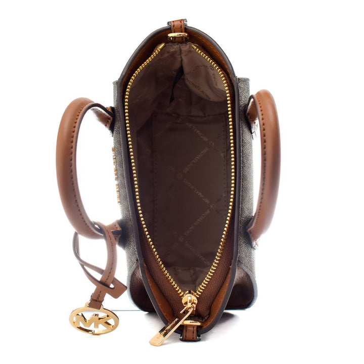 Brown Canvas Handbag Michael Kors