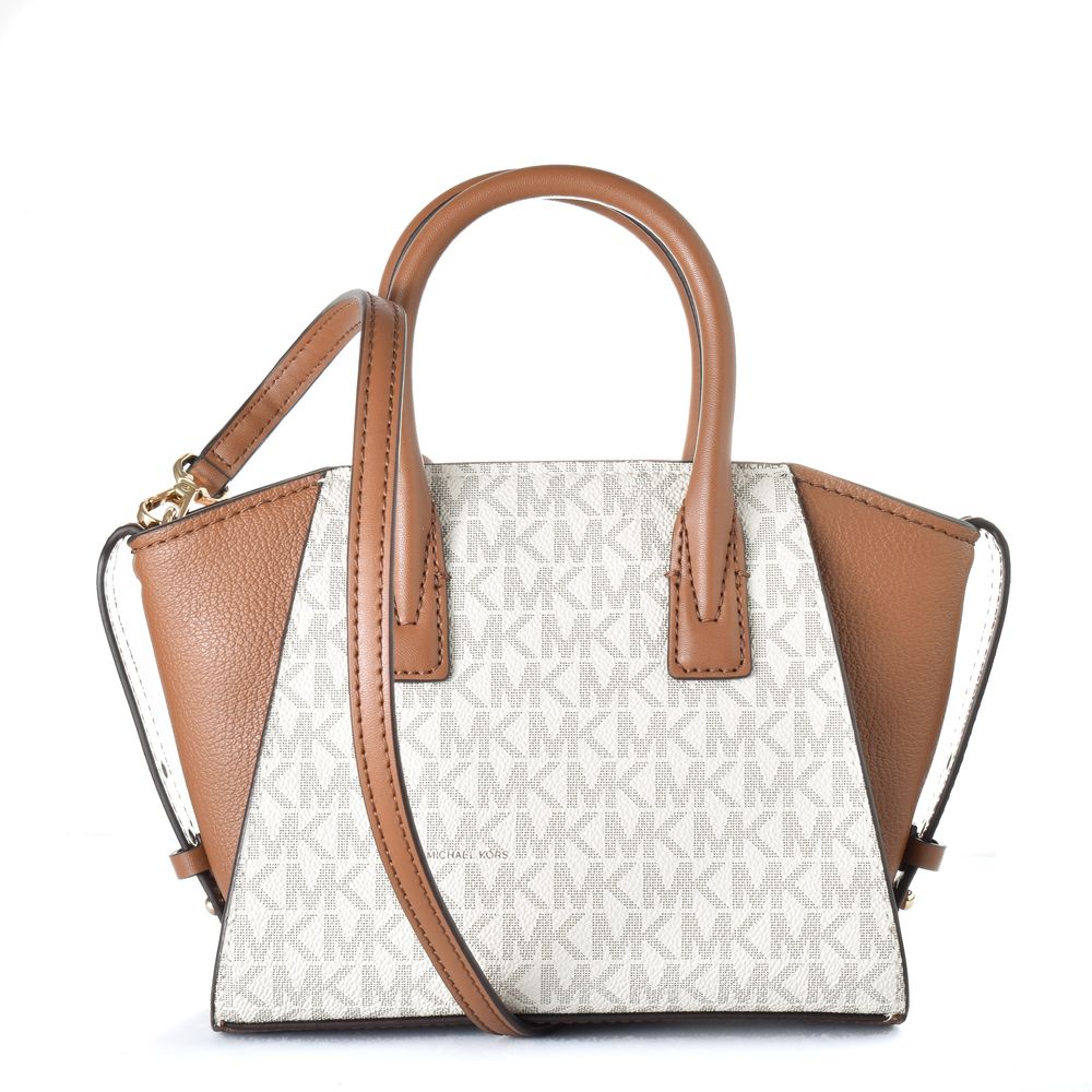 Beige Canvas Handbag Michael Kors