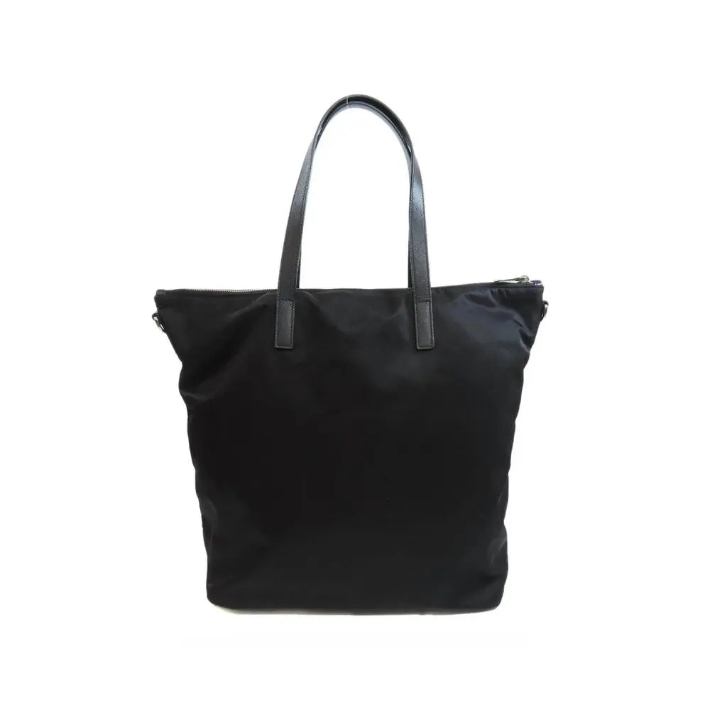 Black Nylon Tote Bag Prada