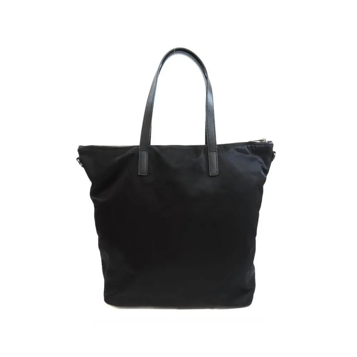 Black Nylon Tote Bag Prada