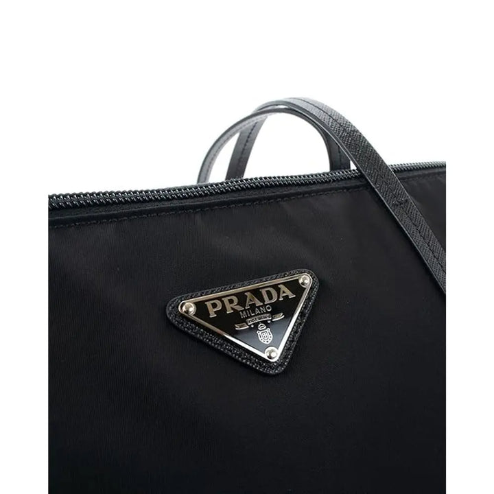 Black Nylon Tote Bag Prada