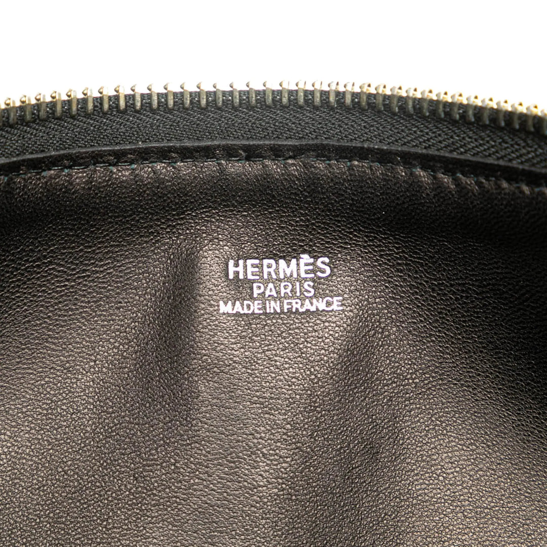 Black Woven Shoulder Bag Hermès