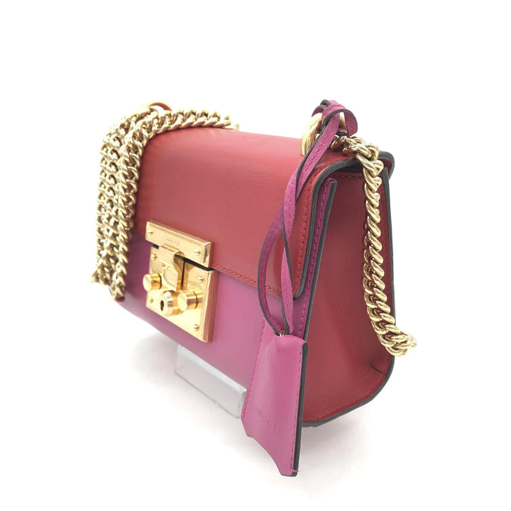 Padlock Crossbody Shoulder Bag In Pink Gucci