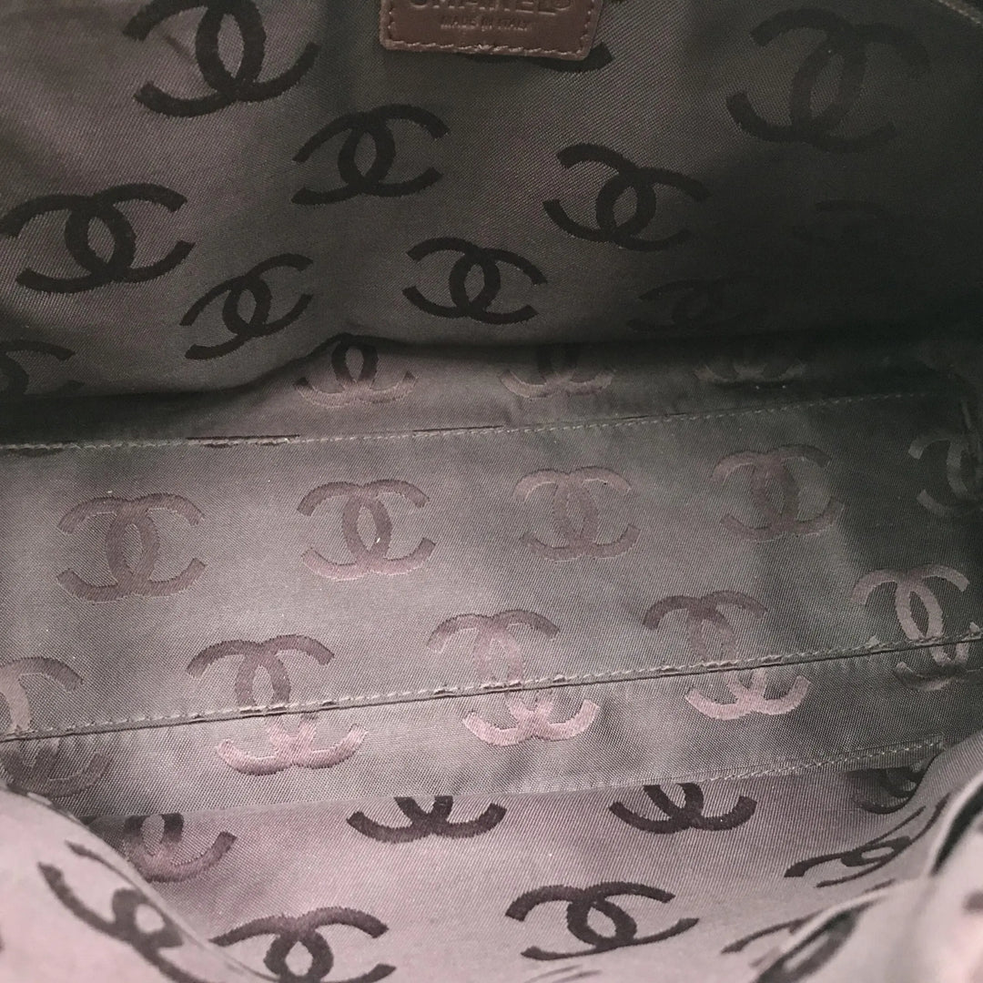 Wild Stitch Handbag Mini Boston Red Chanel