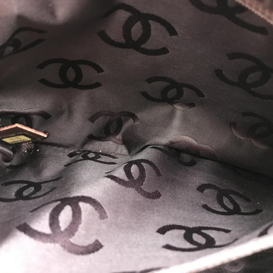 Wild Stitch Handbag Mini Boston Red Chanel