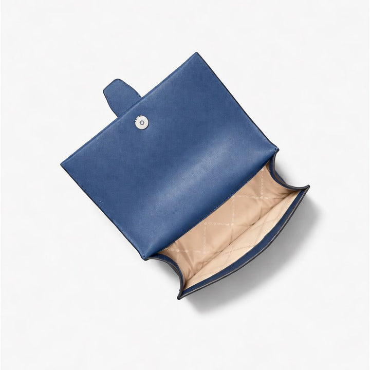 Blue Canvas Crossbody Bag Michael Kors
