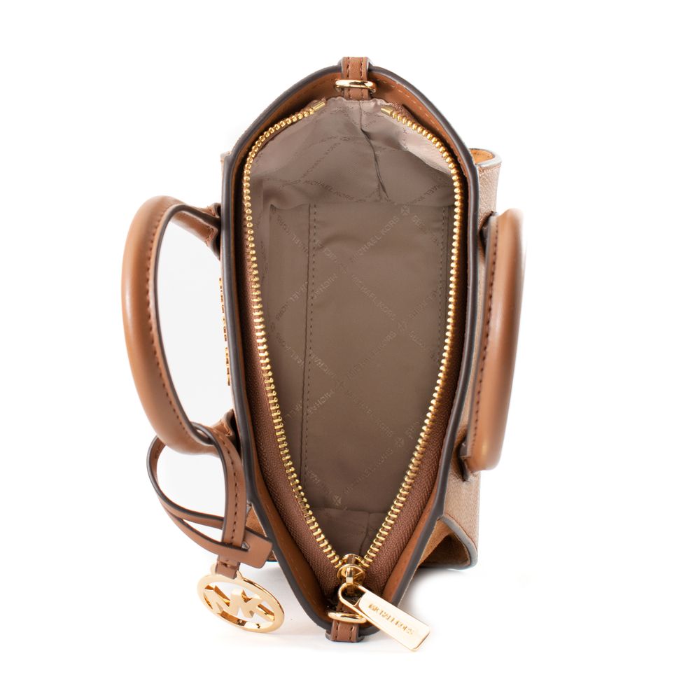 Brown Leather Handbag Michael Kors